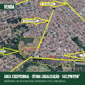 Lote/Terreno à venda, 143291m² no Jardim Maria Inês, Aparecida de Goiânia