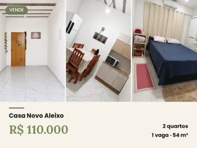Casa com 2 Quartos à venda, 54m² no Novo Aleixo, Manaus