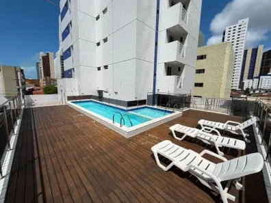 Apartamento com 2 Quartos para alugar, 67m² no Manaíra, João Pessoa