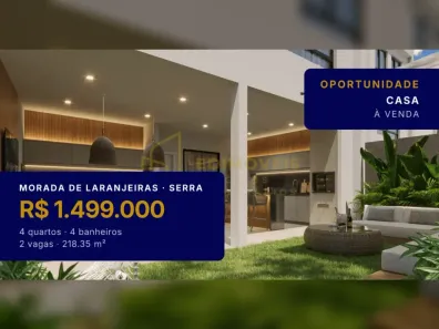 Casa com 4 Quartos à venda, 218m² no Morada de Laranjeiras, Serra