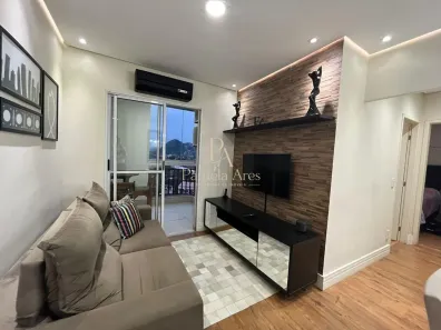 Apartamento com 2 Quartos à venda, 53m² no Areia Branca, Santos