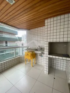Apartamento com 3 Quartos para alugar, 104m² no Canto do Forte, Praia Grande