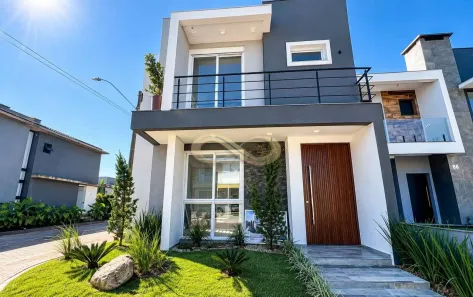 Casa de Condomínio com 3 Quartos para alugar, 156m² no Parque da Matriz, Gravataí
