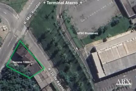 Lote/Terreno à venda, 1286m² no Salto do Norte, Blumenau