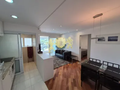 Flat com 1 Quarto para alugar, 50m² no Cidade Monções, São Paulo