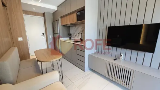Apartamento com 1 Quarto para alugar, 29m² no Indianópolis, São Paulo