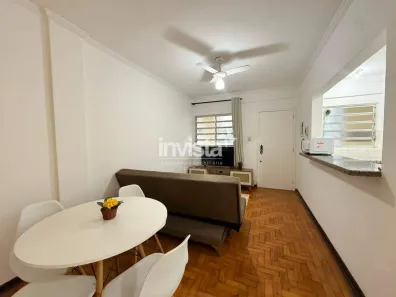 Apartamento com 1 Quarto para alugar, 48m² no Ponta da Praia, Santos