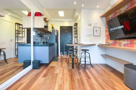 Apartamento com 1 Quarto à venda, 18m² no Pinheiros, São Paulo