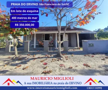 Casa com 4 Quartos à venda, 100m² no Praia do Ervino, São Francisco do Sul