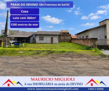 Casa com 1 Quarto à venda, 36m² no Praia do Ervino, São Francisco do Sul