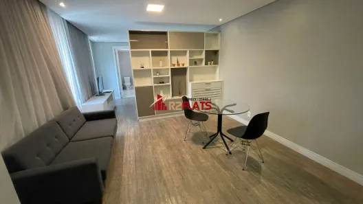 Flat com 1 Quarto para alugar, 42m² no Brooklin Paulista, São Paulo