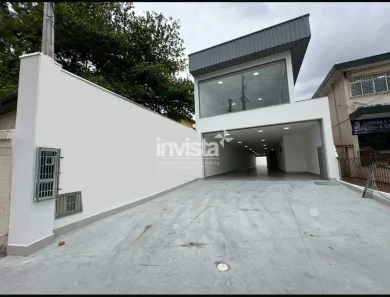 Ponto Comercial para alugar, 550m² no Vila Mathias, Santos