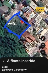 Lote/Terreno à venda, 1000m² no Interlagos, Vila Velha
