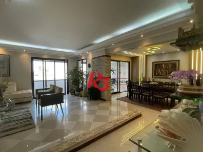 Apartamento com 3 Quartos à venda, 200m² no Embaré, Santos