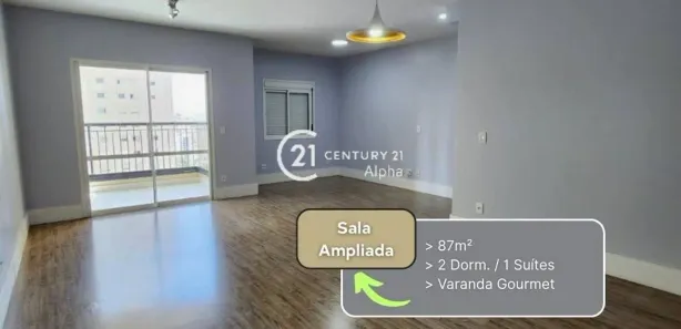 Apartamento com 2 Quartos à venda, 87m² no Jardim Tupanci, Barueri