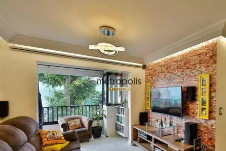 Apartamento com 3 Quartos à venda, 92m² no Vila Pires, Santo André