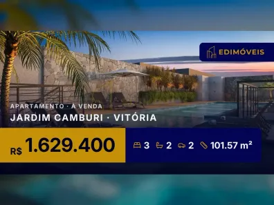 Apartamento com 3 Quartos à venda, 101m² no Jardim Camburi, Vitória