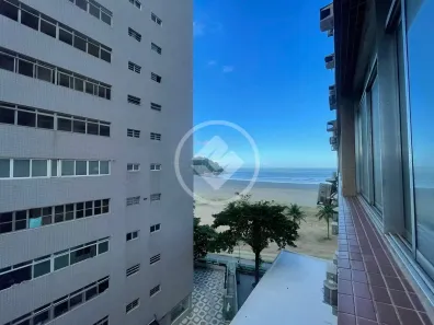Apartamento com 3 Quartos para venda ou aluguel, 124m² no José Menino, Santos