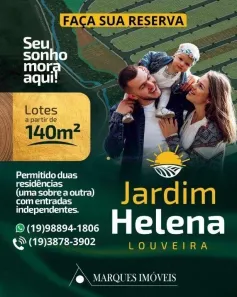 Lote/Terreno à venda, 140m² no Aglomeração Urbana de Jundiaí, Louveira