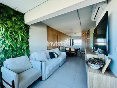 Apartamento com 2 Quartos para alugar, 65m² no Macuco, Santos