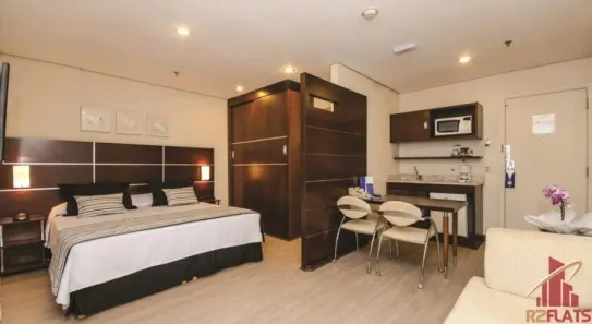 Flat com 1 Quarto à venda, 28m² no Chácara Santo Antônio (Zona Sul), São Paulo