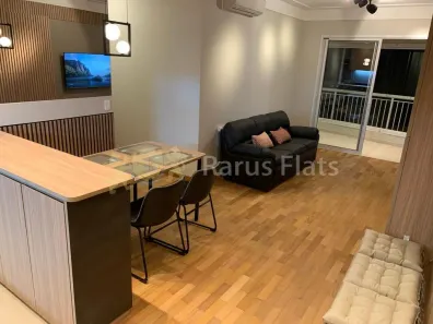 Flat com 2 Quartos para alugar, 75m² no Cidade Monções, São Paulo