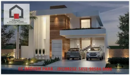 Casa de Condomínio com 4 Quartos à venda, 450m² no Parque Verde, Belém