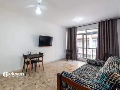 Apartamento com 1 Quarto para alugar, 70m² no Gonzaga, Santos