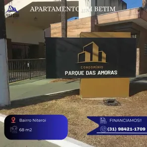 Apartamento com 3 Quartos à venda, 68m² no Espírito Santo, Betim