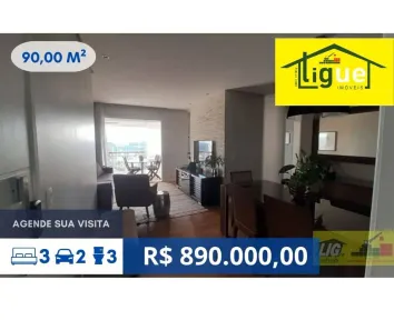 Apartamento com 3 Quartos à venda, 90m² no Jardim Ester, São Paulo