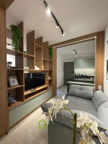 Apartamento com 1 Quarto à venda, 33m² no Jardim Paulistano, São José do Rio Preto