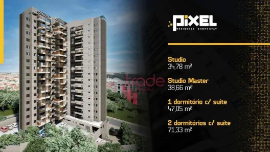 Apartamento com 1 Quarto à venda, 47m² no Vila Monte Alegre, Ribeirão Preto