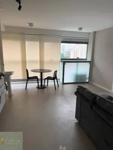 Apartamento com 1 Quarto para alugar, 37m² no Moema, São Paulo