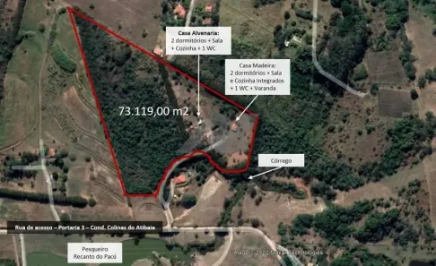 Fazenda/Sítio com 2 Quartos à venda, 200m² no Sousas, Campinas