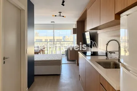 Apartamento com 1 Quarto para alugar, 27m² no Sumaré, São Paulo