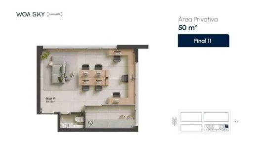 Sala Comercial à venda, 50m² no Campinas, São José