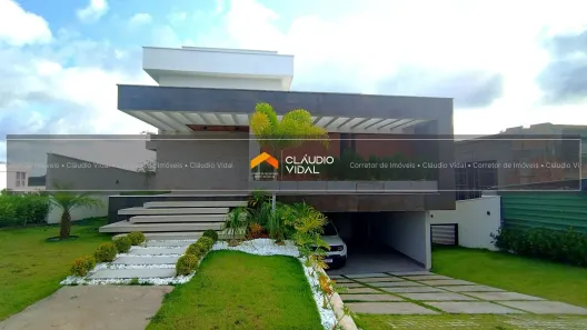 Casa de Condomínio com 3 Quartos para alugar, 464m² no Alphaville (Abrantes), Camaçari