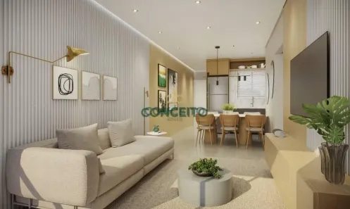 Apartamento com 2 Quartos à venda, 64m² no Coqueiros, Florianópolis