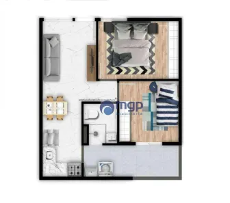 Apartamento com 2 Quartos à venda, 39m² no Vila Mazzei, São Paulo