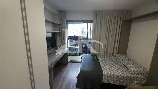 Flat com 1 Quarto para alugar, 25m² no Indianópolis, São Paulo