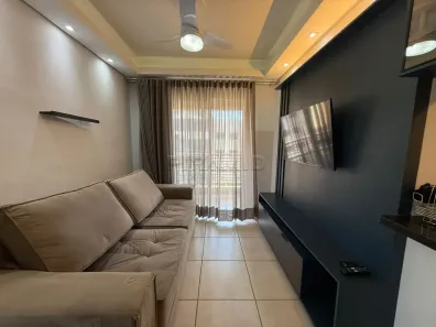 Apartamento com 2 Quartos para alugar, 59m² no Residencial e Comercial Palmares, Ribeirão Preto