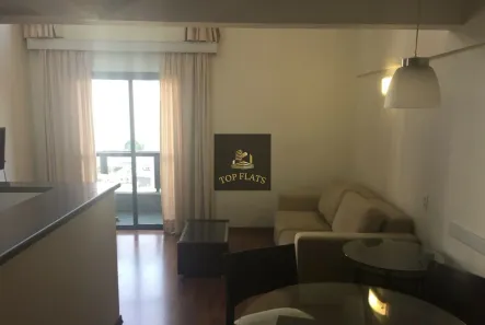Flat com 1 Quarto para alugar, 52m² no Moema, São Paulo