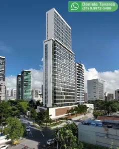 Flat com 1 Quarto à venda, 29m² no Ilha do Leite, Recife