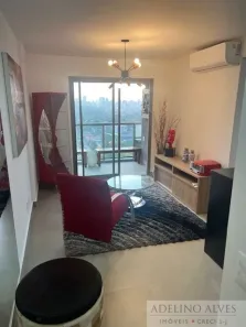Apartamento com 1 Quarto para alugar, 45m² no Indianópolis, São Paulo