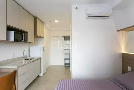 Apartamento com 1 Quarto para alugar, 24m² no Tatuapé, São Paulo