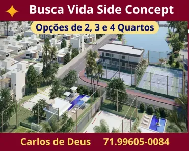 Casa de Condomínio com 2 Quartos à venda, 70m² no Nova Abrantes (Abrantes), Camaçari