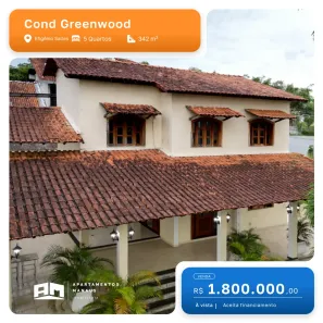 Casa de Condomínio com 5 Quartos à venda, 342m² no Aleixo, Manaus