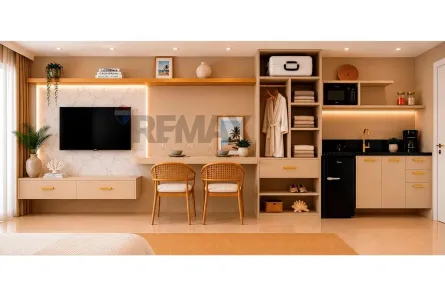 Flat com 1 Quarto para alugar, 16m² no Jardim Oceania, João Pessoa