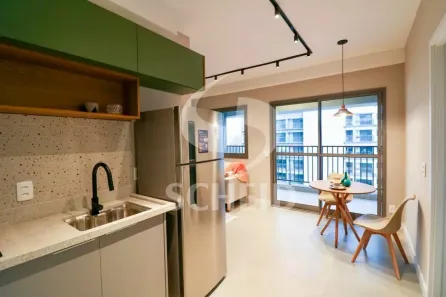Apartamento com 1 Quarto à venda, 41m² no Santo Amaro, São Paulo