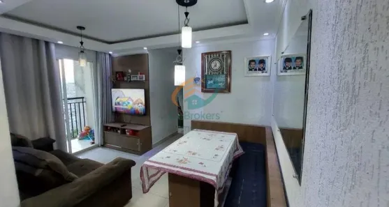 Apartamento com 3 Quartos à venda, 63m² no Jardim Rossi, Guarulhos